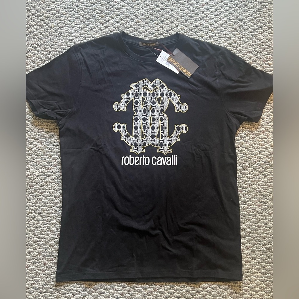 NWT MEN’S Roberto Cavalli graphic T-Shirt!